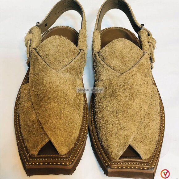Handwoven Genuine Leather Peshawari Sandals main image 5